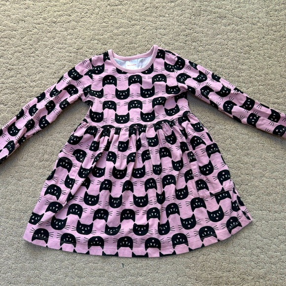 Hanna Andersson Other - GUC Hanna Andersson Black Cat Print dress, sz4
